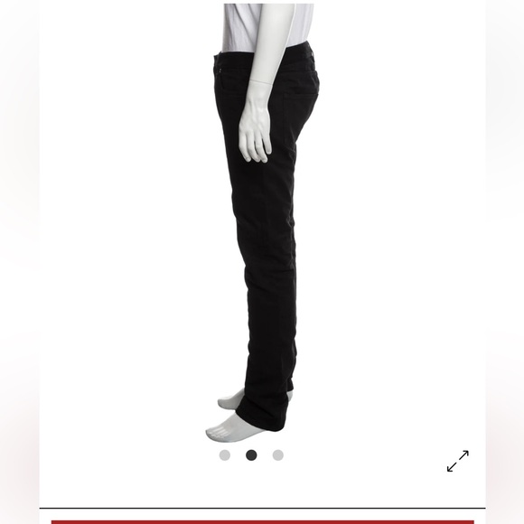 • Saint Laurent • Men’s D 18 Skinny Leg Jeans
Black Waist 29 x 32 - Picture 8 of 8